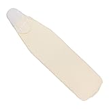Ritz Professional Heavy Weight Ironing Board Pad and Cover Set with Drawstring Closure. 100% Natural Cotton Cover and Extra Thick, 100% Natural Cotton Pad, Fits Standard Sized 54” Ironing Boards