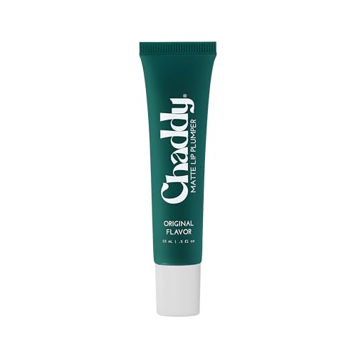 Chaddy Matte Lip Plumper - Hydrating Lip Plumper with Hyaluronic Acid | Plumping Lip, Natural Lip Care and Enhancer - 0.5 fl.oz (Original Flavor)