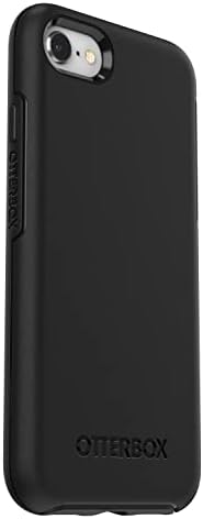 OtterBox Symmetry Case for iPhone 7/8/SE 2nd Gen/SE 3rd Gen, Shockproof, Drop proof, Protective Thin Case, 3x Tested to Military Standard, Black, No Retail Packaging