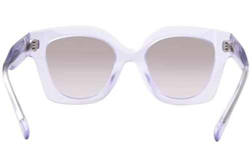 Tory Burch TY7201U 19842C Sunglasses Women's Clear/Brown Gradient Grey 49mm4