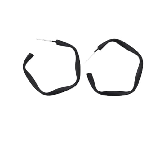 Boucles d'oreilles en argent pour femmes au design géométrique haut de gamme