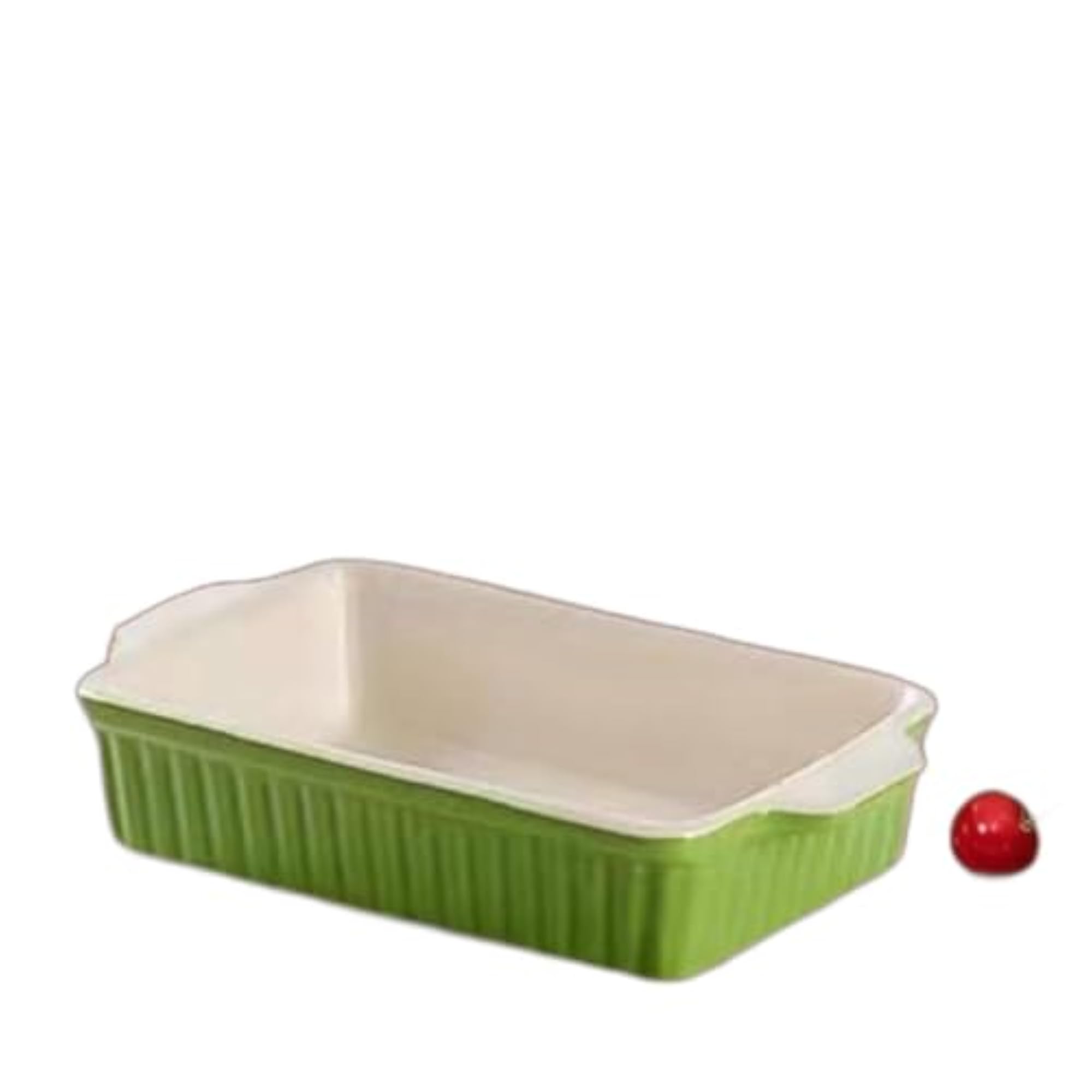 Large Ceramic Lasagna Pan for Oven & BBQ, Deep Baking Dish