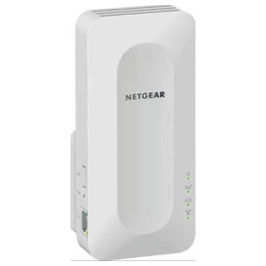 NETGEAR Nighthawk EAX15 WiFi 6 WLAN Mesh Repeater AX1800 (WLAN Verstärker bis zu 100 m² & 20 Geräte, Dual-Band Wifi Geschwindigkeit bis 1800 MBit/s, 100% abwärtskompatibel, Smart Roaming)