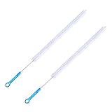 Swetup 2 Stück Reinigungsbürste Lang, 71cm Ablaufrohr Reinigungsbürste, Abfluss Bürste, Rohrbürste, Schlauchbürste Lang, Abflussreiniger Bürste, Rohrreinigungsbürsten für Badezimmer Küche Sink