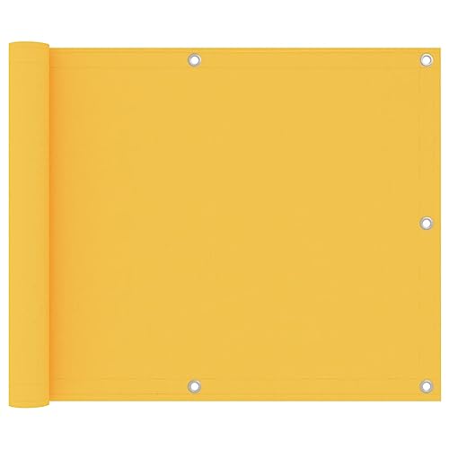 Écran de balcon imperméable pour créer un coin d'intimité jaune - 3