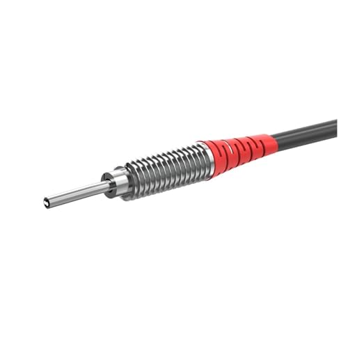 Capteur à fibre optique M6 réflexion diffuse haute précision non coaxial 20 mm