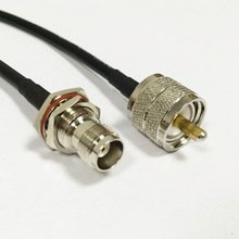 RF Wireless Router Cable TNC Female bulkhead To UHF type male PL259 Pigtail cable RG58 50CM Ships Quickly From USA