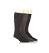 Calvin Klein Men's 3 Pack Combed Flatknit Socks, Navy/Graphite Htr, Sock Size: 10-13/Shoe Size:9-11