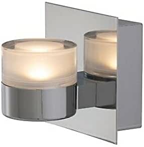 Verve Design Luna 6 W LED Bathroom Wall Light, Chrome : Amazon.co.uk ...