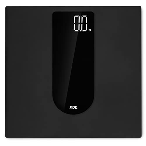 Ade Bascula De Baño Electrónica Gran Pantalla Led De Alto Contraste Base Antideslizante Peso Máximo De 180 Kg Y 100 Gramos De Precisión Negro Ade Bascula De Baño Electrónica Gran Pantalla Led De Alto Contraste Base Antideslizante Peso Máximo De 180 Kg Y 100 Gramos De Precisión Negro