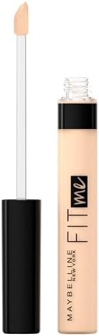 Maybelline New York Fit Me Liquid Concealer Makeup, Natural Coverage, Lightweight, Conceals, Covers Oil-Free, Light, 1 Count (Packaging May Vary)