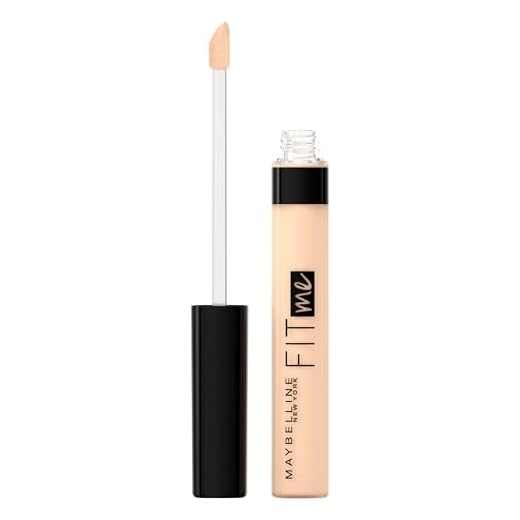 Maybelline New York Fit Me Liquid Concealer Makeup, Natural Coverage, Lightweight, Conceals, Covers Oil-Free, Light, 1 Count (Packaging May Vary)