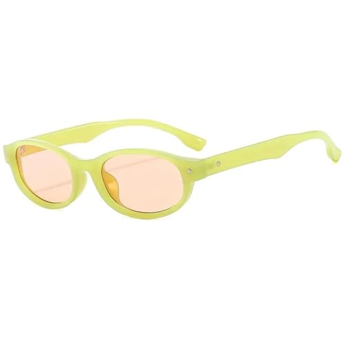 Lunettes de soleil ovales petites pour femmes et hommes look rétro