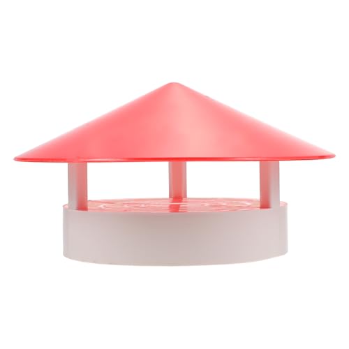 Cubierta de PVC resistente lluvia para sombrerete de chimenea y protector de jardín 2