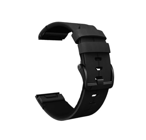 26mm 22mm Quickfit���U�[�x���g�ɓK������Garmin Fenix 7 7X Pro/Epix Pro�i��2����j47mm 51mm/Forerunner 965���X�g�o���h(Black,For Fenix 7X Pro)
