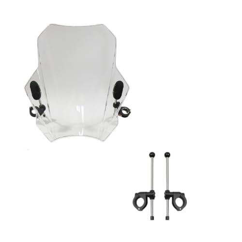 Spoiler pare-brise de moto universel transparent haute résistance pour CB1000R