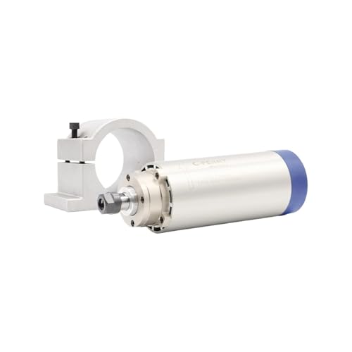 KACOME ER16 air-Cooled Spindle Motor 1.5KW 220v Woodworking and 1.5KW Motor Speed Regulator and 80mm Bracket R