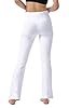 LaiEr Yoga Pants for Women Tummy Control Workout Bootleg Pants High Waist 4 Way Stretch Pants with Inner Pockets(White,XXL) #2