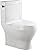 Fine Fixtures Modern Two Piece Elongated Toilet Ada Compliant, White