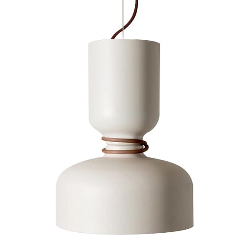 Lustre industriel moderne suspendu en fer avec culot E27 pour cuisine et salon