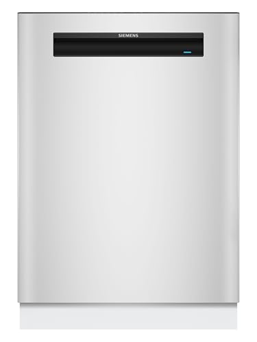 Siemens SN15EW06CS iQ500, Unterbau Geschirrspüler 60 cm, Made in Germany, Besteckschublade, leise, varioSpeed Plus, smartStart, automatische Türöffnung, comfortControl, Home Connect, aquaStop, Weiß