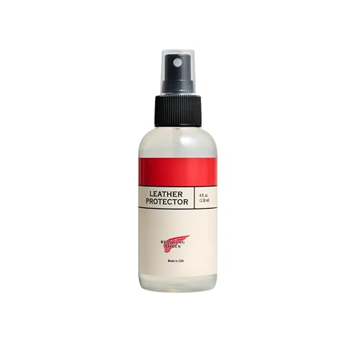Best Leather Conditioner for Red Wing Boots: Top Picks 14 Red Wing Shoes Leather Protector, Leather Waterproof Spray, 4 fl oz