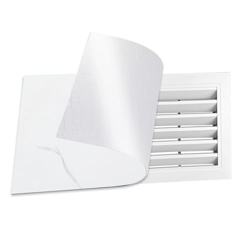 Couvercles d'Aération pour Grille,Air Vent Covers avec Adhésif Vent Systems Couvercle d'Aération pour Intérieur Mur Camping-car Remorque, 30x60 cm