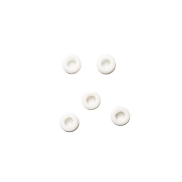 Dental Silicone Instrument Color Code Ring Band Autoclavable 8 Color Options Large, White