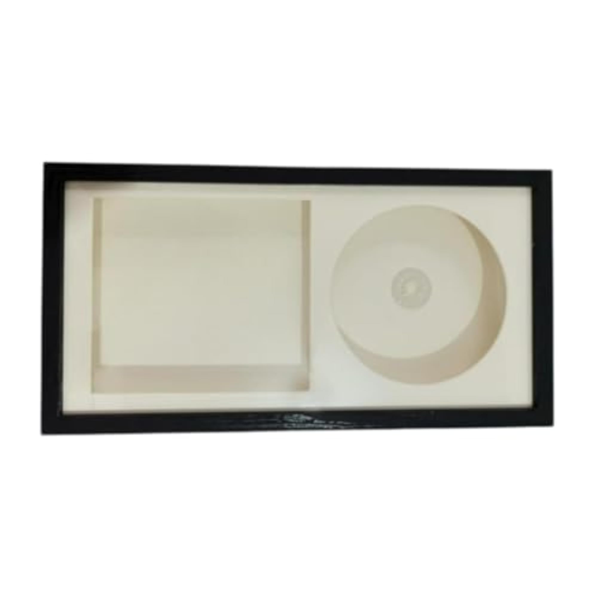 CD Display Stand Wall Art Frame Display Case, Office Decor