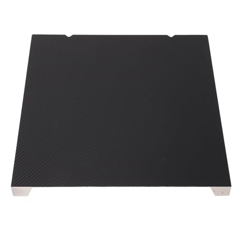 PEO PET Build Plate, Double Sided Carbon Fiber Sheet 310x315mm for K1 MAXimum 3D Printer with Fluted Binaural