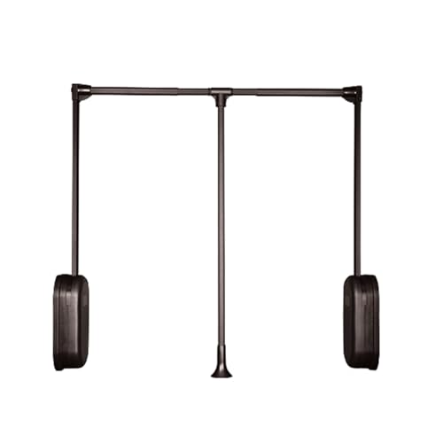 Tringle de placard à tirette avec fermeture en douceur et retour automatique