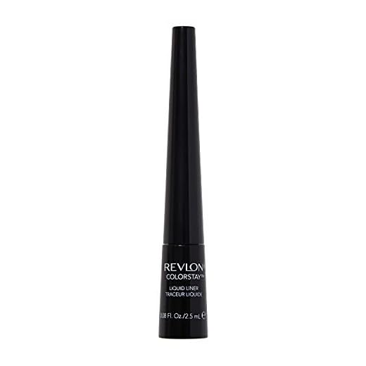 Liquid Eyeliner by Revlon, ColorStay Eye Makeup, Waterproof, Smudgeproof, Longwearing with Ultra-Fine Tip, 251 Blackest Black, 0.08 Fl Oz (Pack of 1)