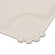 Napfunterlage für Katzen und Hunde in beige – lebensmittelechtes Silikon – rutschfeste Unterlage für Futternapf Hund und Katzen Futternapf – 30x48cm – wasserdichte Napf Matte von PRETTY KITTY