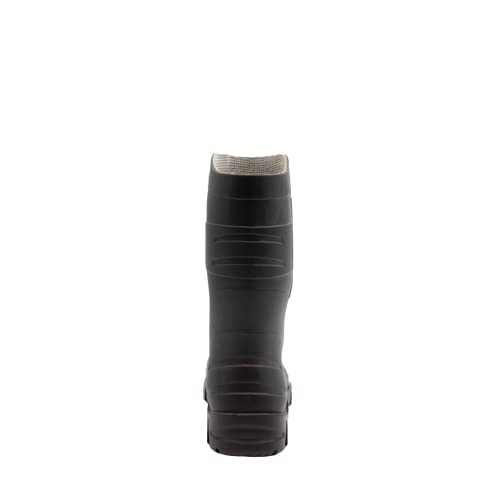 DUNLOP Dee Calf Gummistiefel – Halbhohe Regenstiefel für Damen & Herren – Wasserdicht, Leicht, Komfortabel – Schwarz – Größe 42 EU