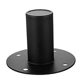 MOTHNUR Eisen Lautsprecherhalterung Pole Mount Stabile Boxenhalter Bühne Lautsprecherständer Kompakt Leicht Tragbar Für Heimkino Party Studio Bühne