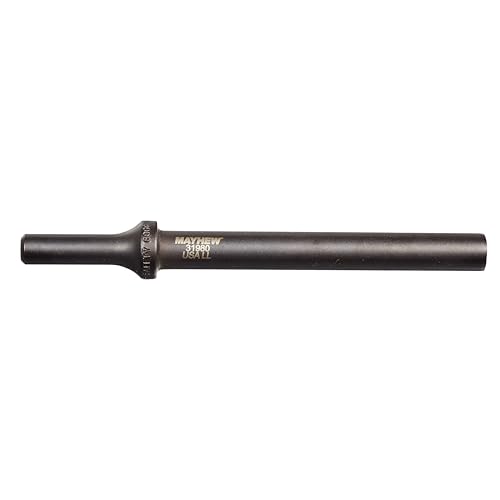 Image of Mayhew Tools 31980 Pneumatic Taper Punch, 1 /2 inch x 6 inch, Black Oxide Finish