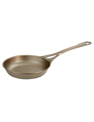 AUS-ION Skillet with Satin Finish 100% Made in Sydney, 3mm Australian Iron, Professional Grade Cookware, 7-Inch
