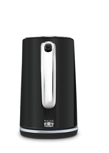 Morphy Richards 1.7L Motive Jug Kettle, 3Kw Rapid Boil, Automatic Shut-off, Boil Dry Protection, 360 Degree Base, Blue Illumination Dolly Switch, Black, 102801