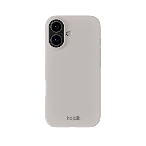 Holdit �X�}�z�P�[�X (iPhone 16 / �A�C�X�O���[ (Wool Gray)) �X�}�z �P�[�X �J�o�[ (�V���R��/���C�����X�[�d�\/���͂ȃO���b�v) iphone�P�[�X iPhone16
