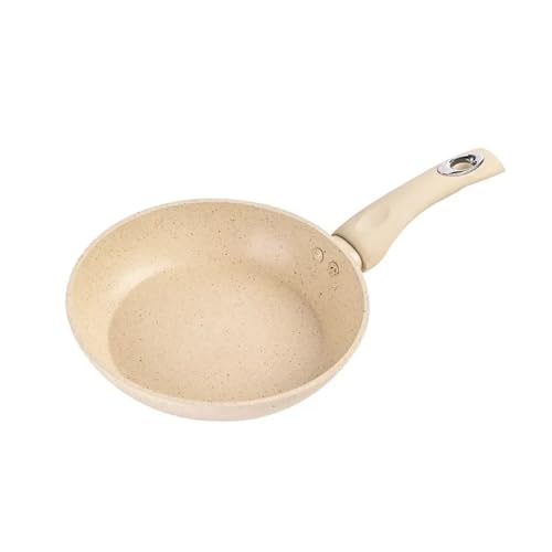 New Non-Stick Flat-Bottomed Pot Sauce Pans Japanese Jam Omelet Pot Maifan Stone Thick Frying Pan Egg Cooker Kitchen Accessorie(20cm)