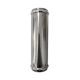 Haturmyko OD 2'(51mm) Straight Aluminum Tube Intercooler Pipe 6' Length(150mm) Universal Air Intake Adapter Piping Connector Polished