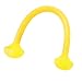 HERCHR Yoga Pull Rope, 10lbs One Word Silicone Pull Rope Multifunctional Tensile Strength Chest Expander Adjustable Stretch Strap Elasticity for Sports Exercise(Yellow)