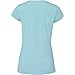 Babolat Women's Exercise Flag Tennis Training Tee, Angel Blue Heather (Large)