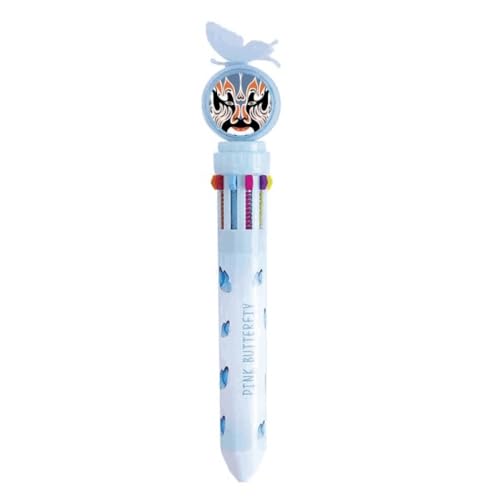 Stylo à bille rétractable multicolore Quluoyang pour ne plus surcharger la trousse