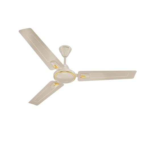 Crompton SUREBREEZE HILL BRIZ NEO 1200 mm (48 inch) Ceiling Fan (Ivory) Star rated energy efficient fans view 1