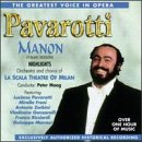 Manon [Audio CD] Massenet and Pavarotti