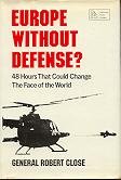 Hardcover Europe Without Defense? Book
