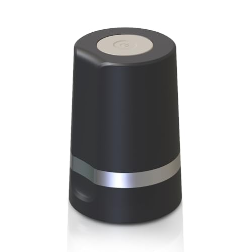 Image of Fullicon Electric Pill Crusher, One Touch Grinding, Fine Powder, Star Grey | Handles Uncoated Pills or Vitamins, Won't Slide or Spill, Safe Blade, Cordless for Travel, Stylish