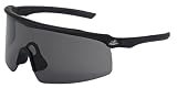 Bullhead Safety Whipray BH3263AF - Lentes de seguridad antivaho, marco negro mate