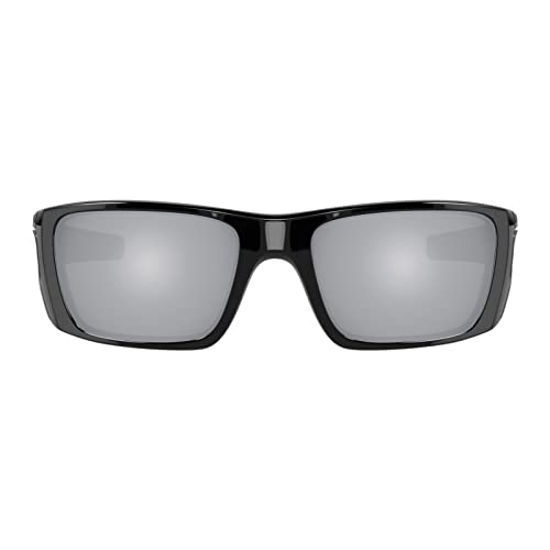 Image of Well-aimed Replacement Lenses Compatible with Oakley Fuel Cell OO9096 Sunglasses - Silver Iridium Polarized